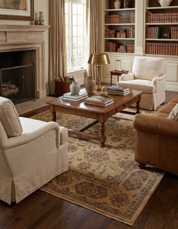 9' x 11' 11 Hand Knotted Ziegler Rug