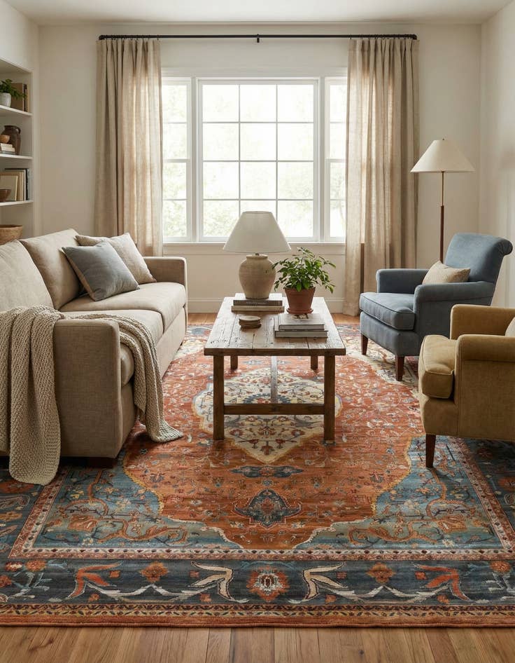 Detail image of 8' x 10' Santiago Rug