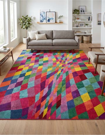 8' x 10' Washable Hyacinth Rug