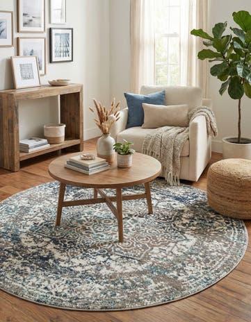 5' 3 x 5' 3 Arlington Round Rug