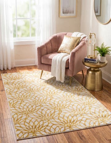 3' x 5' 3 Marilyn Monroe&trade; Glam Dahlia Rug