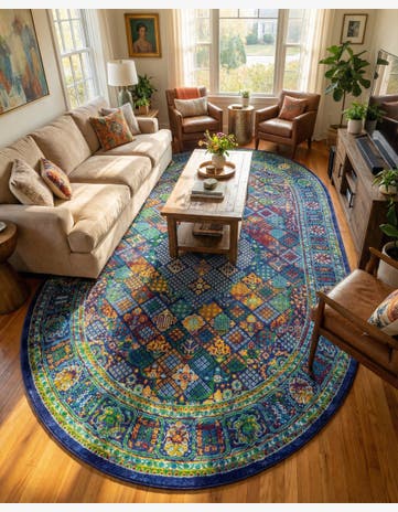 7' 10 x 10' Calypso Oval Rug
