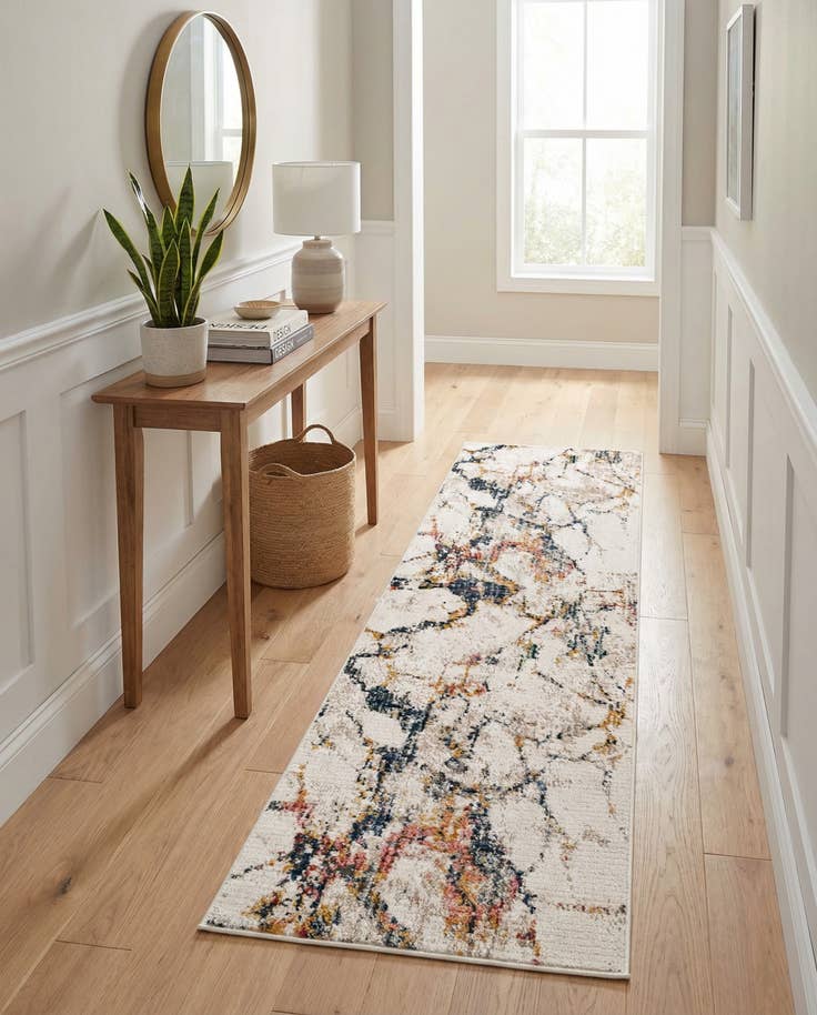 Detail image of 2' 2 x 7' 3 Gemstone Runner Rug
