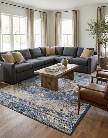 Blue Tucson Rug