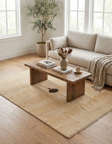 4' 1 x 6' 1 Hand Knotted Modern Ziegler Rug