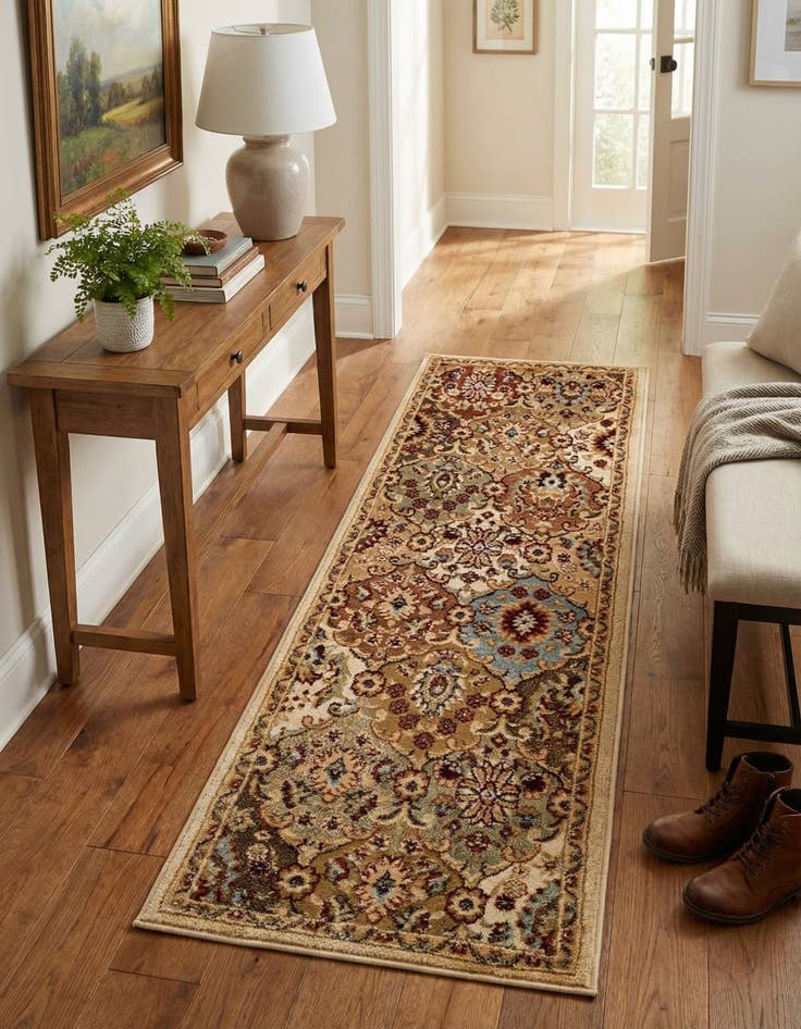 Detail image of 2' 2 x 6' Aditi Runner Rug