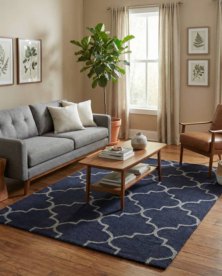 Detail image of 4' 1 x 6' Luna Rug