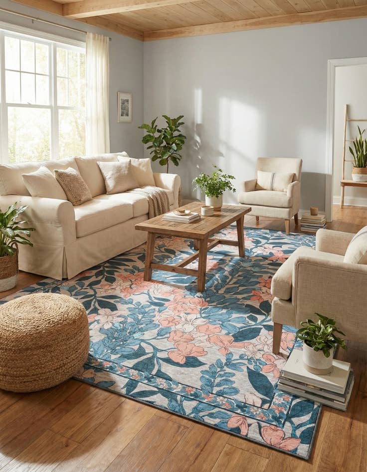 Detail image of 7' 10 x 10' Yara Rug