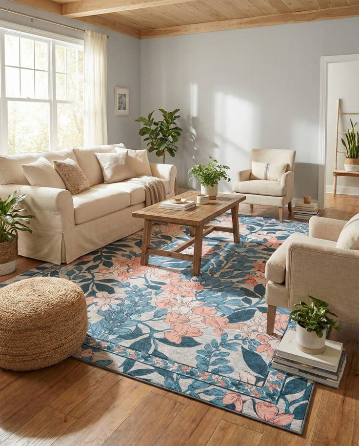 Detail image of 7' 10 x 10' Yara Rug