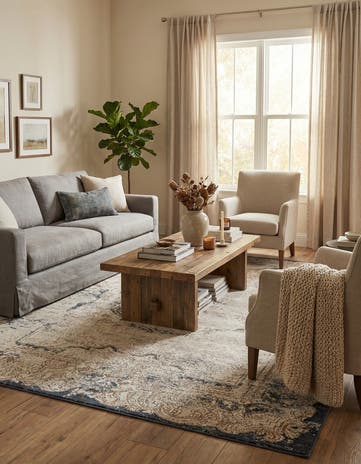 Cream Villa Rug