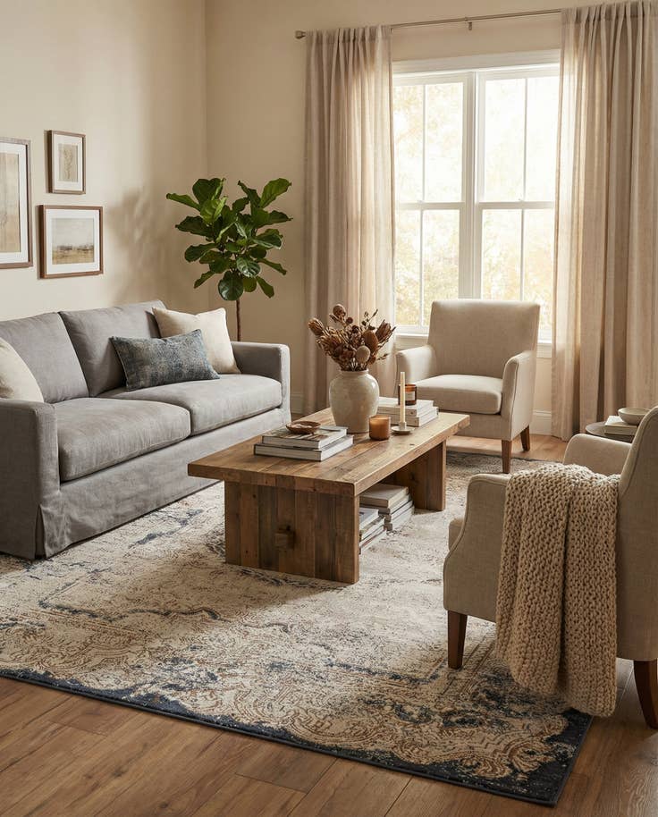 Detail image of 7' 10 x 10' Eliza Rug