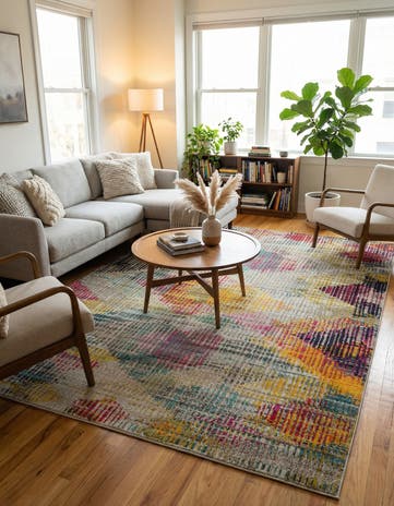 6' x 9' Washable Theia Rug