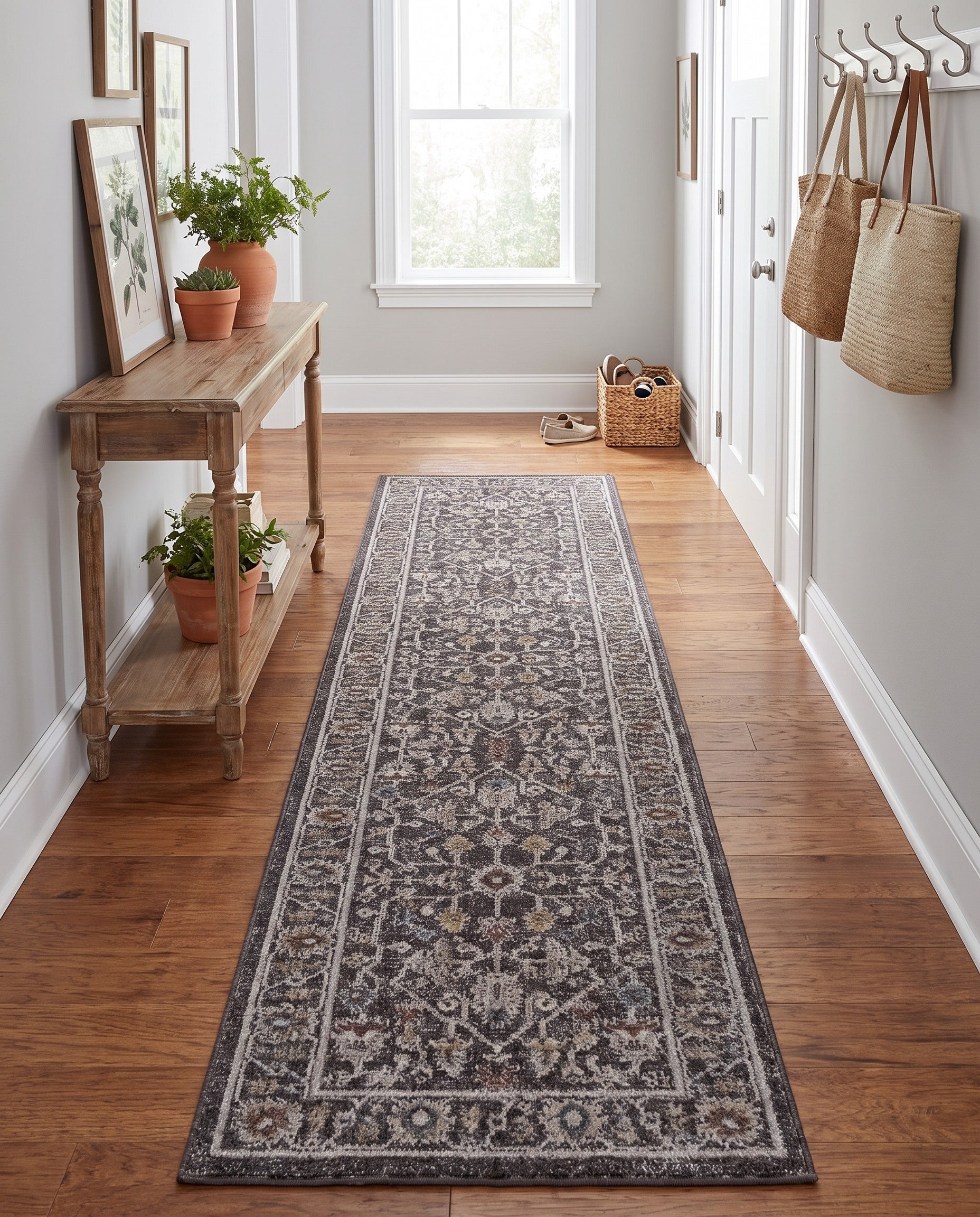 2' x 12' Eco Traditional Runner Rug
