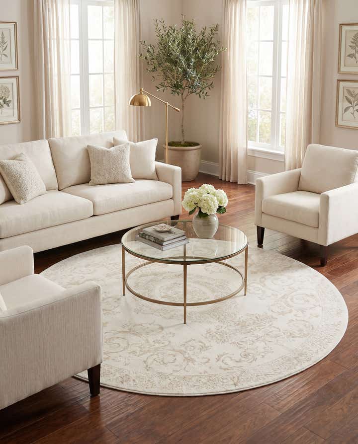 10' x 10' Finsbury Round Rug