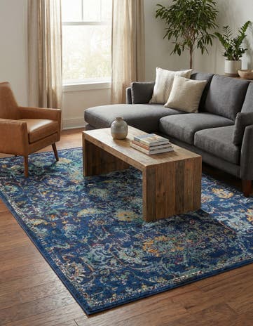 Navy Blue Lexington Rug