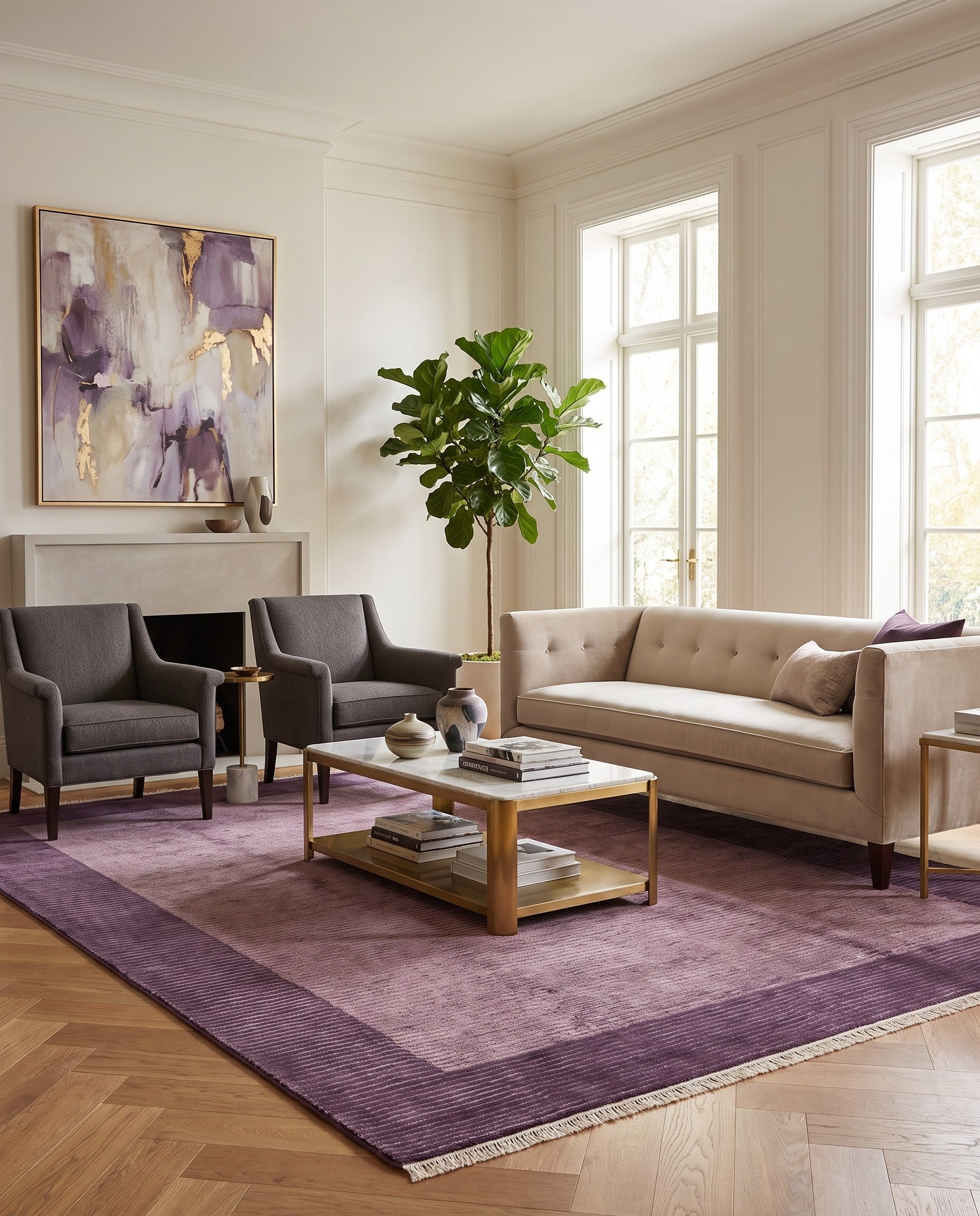 5' 8 x 8' Darya Rug
