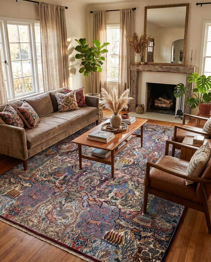 8' 4 x 12' Washable Timeless Rug