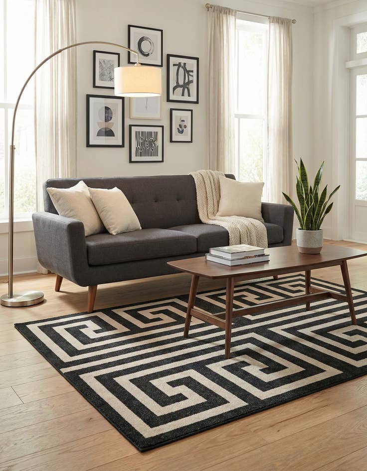 Detail image of 5' 3 x 8' Hera Rug