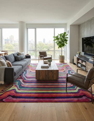 10' 6 x 16' 5 Washable Theia Rug