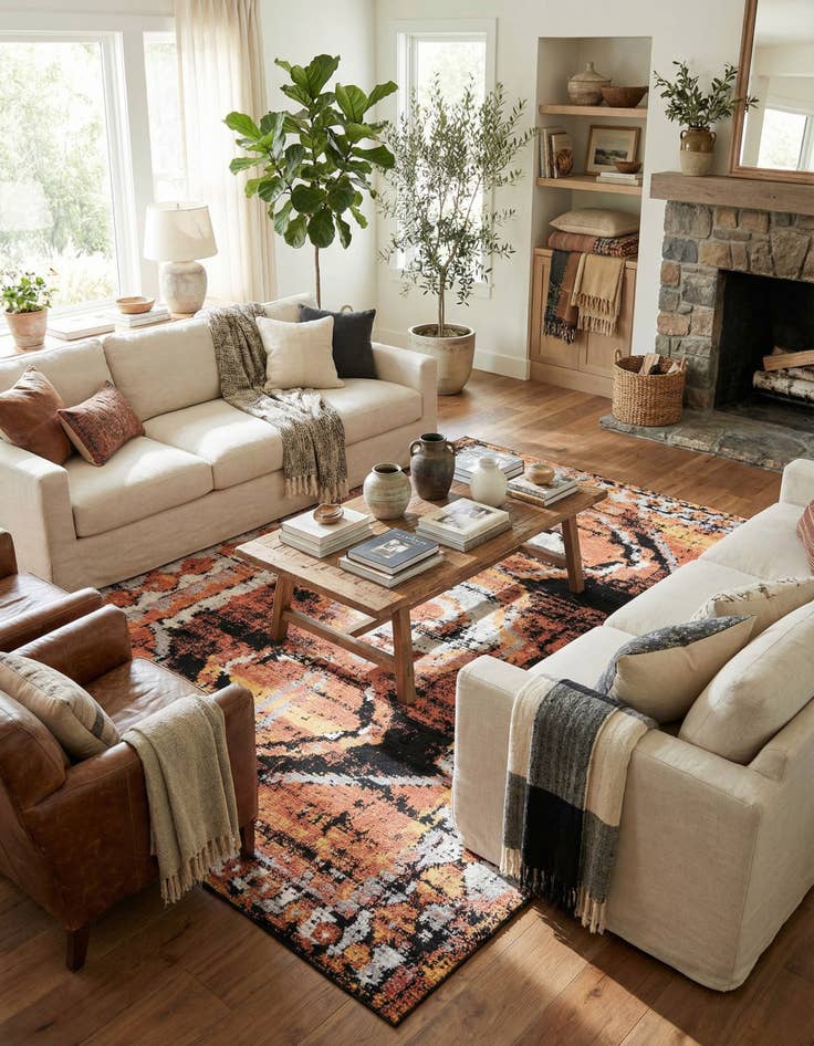 Detail image of 9' 10 x 13' Tagine Rug