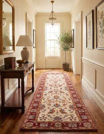 2' 11 x 8' 4 Hand Knotted Ariana Ziegler Runner Rug