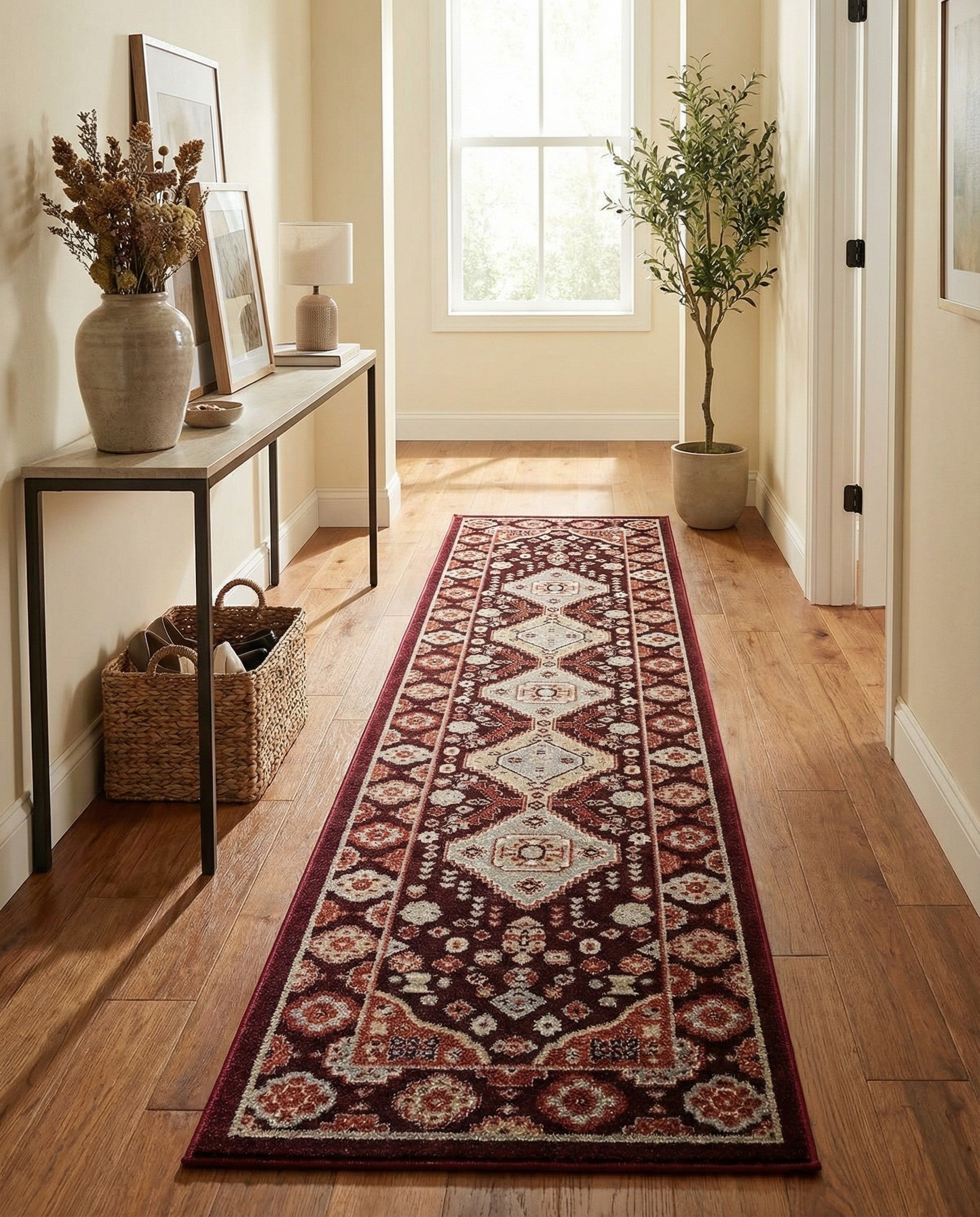 Primary image 2' x 8' Kamala Washable Runner Rug