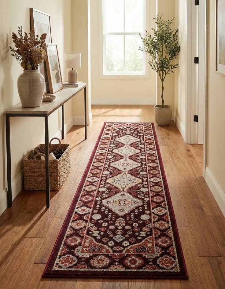 Detail image of 2' x 8' Kamala Washable Runner Rug