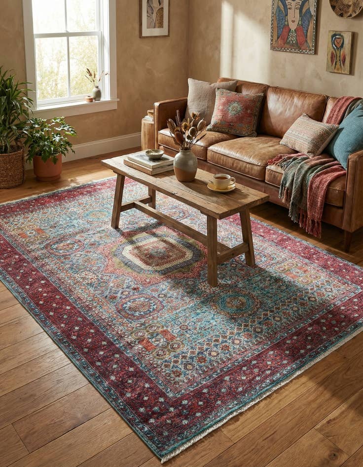 Detail image of 6' 1 x 9' Boutique Rug