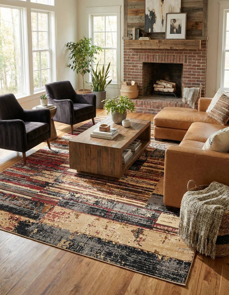 Detail image of 10' x 14' Saturn Rug