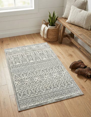 Jill Zarin Gray Uptown Cloisters Rug