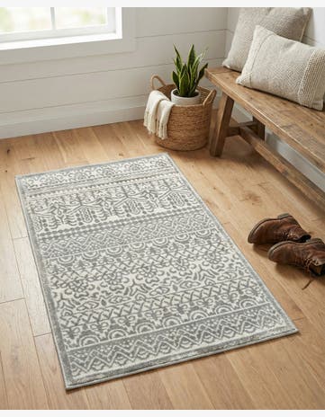 Jill Zarin Gray Uptown Cloisters Rug