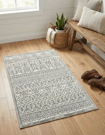 Jill Zarin Gray Uptown Cloisters Rug