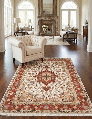 4' 10 x 6' 6 Tabriz Rug
