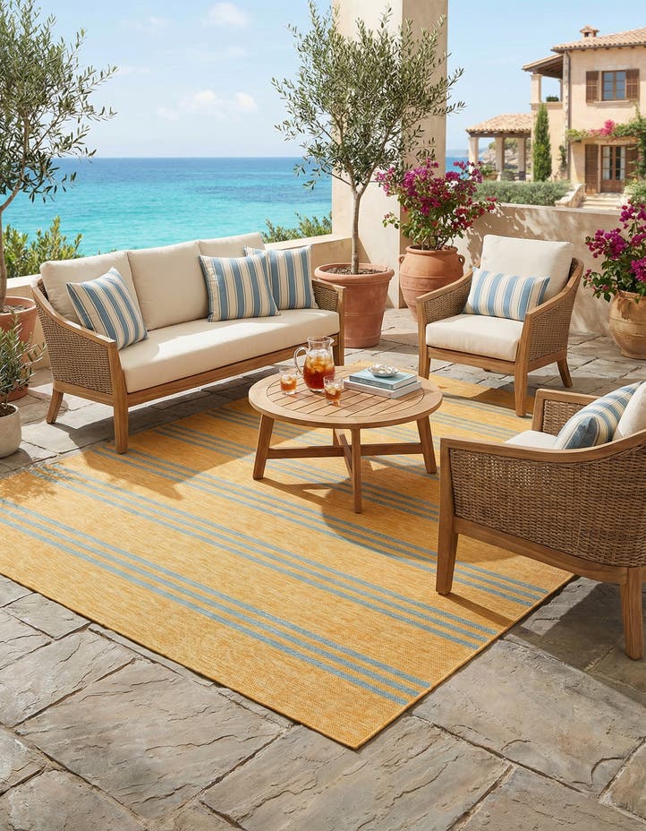 7' x 10' Easy-Clean Jill Zarin Anguilla Ind...