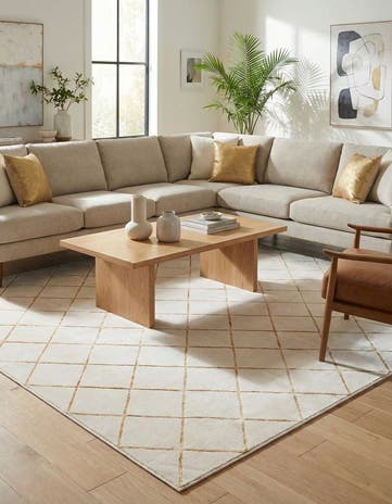 10' x 10' Vogue Geo Square Rug