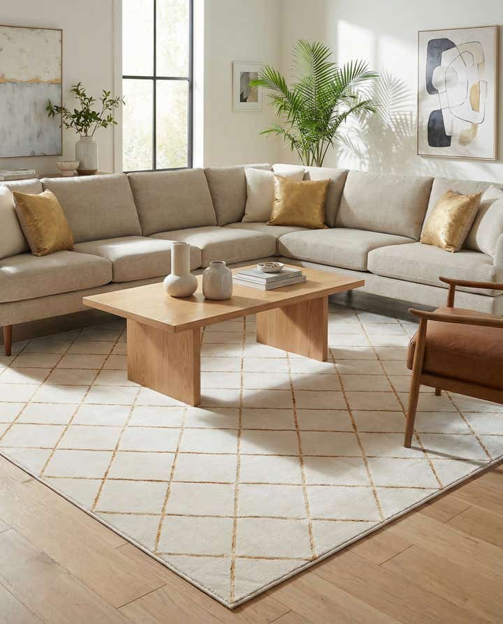 10' x 10' Vogue Geo Square Rug