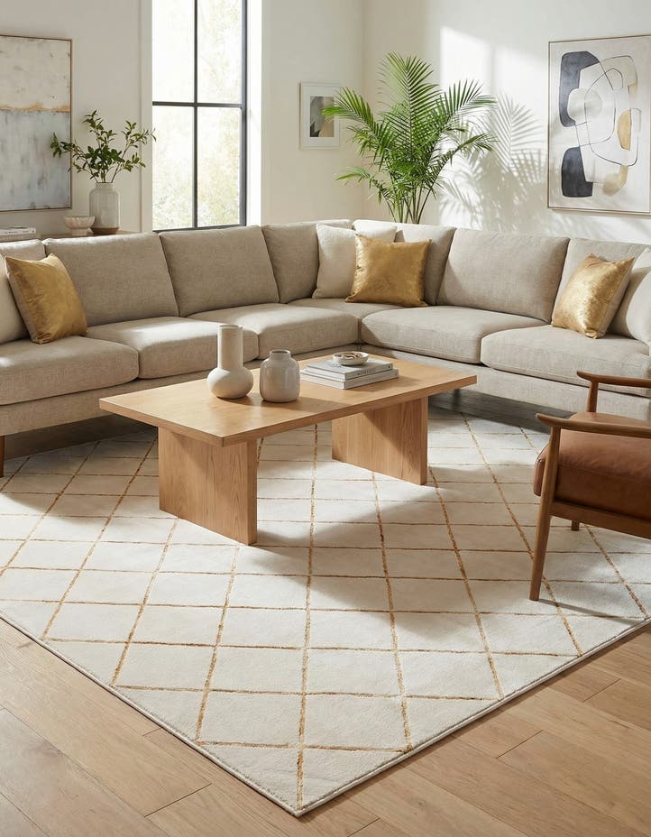 10' x 10' Vogue Geo Square Rug