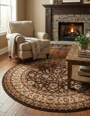 6' x 6' Aditi Round Rug