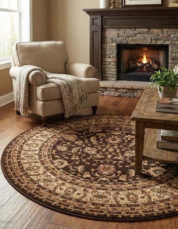6' x 6' Aditi Round Rug