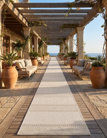 4' x 82' Easy-Clean Indoor / Outdoor Runner Rug