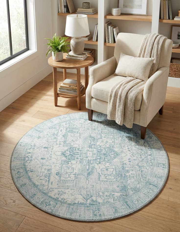 Detail image of 3' 6 x 3' 6 Timeless Round Rug