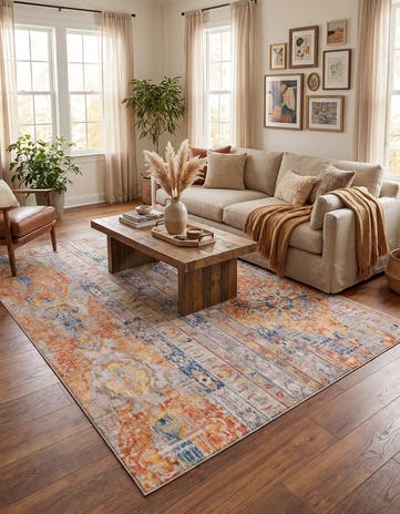 Orange Vega Rug
