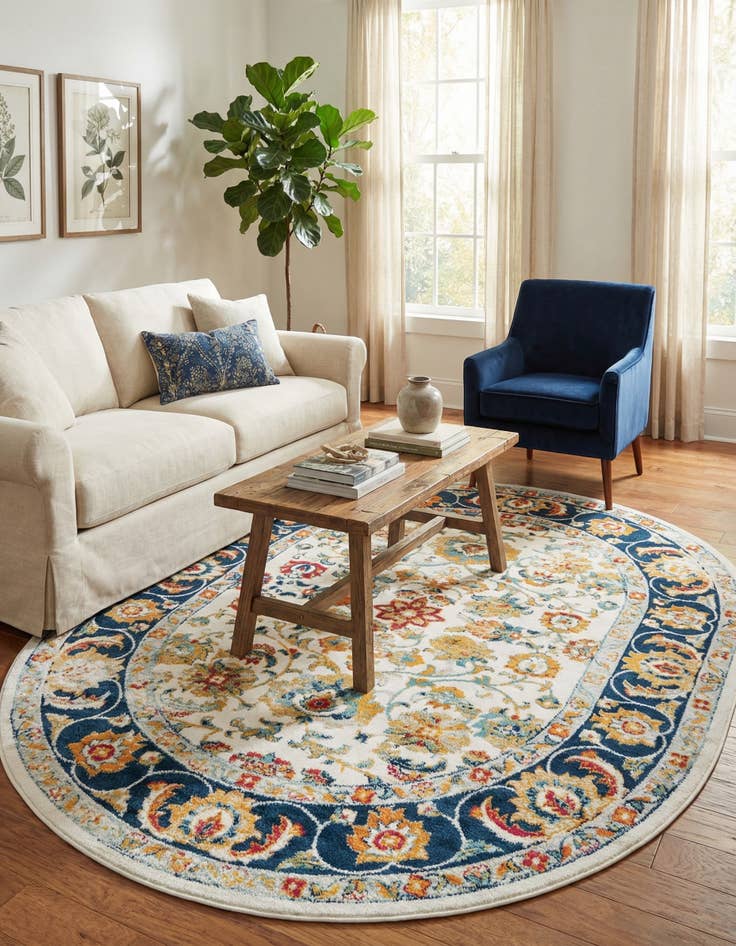 Detail image of  7' 10 x 10' Aurelia Oval Rug