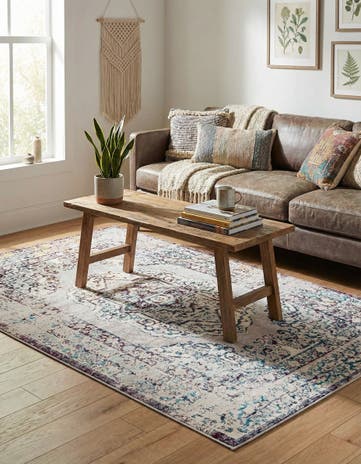 Gray Amulet Rug