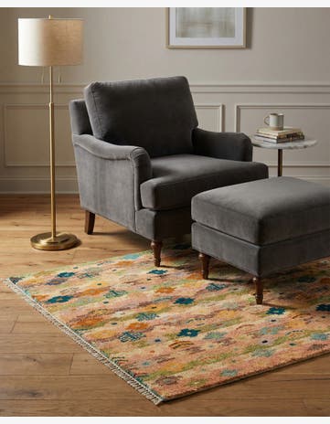 3' 4 x 5' Hand Woven Balouch Wool Rug