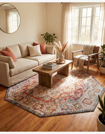 6' 1 x 6' 1 Isabella Octagon Rug