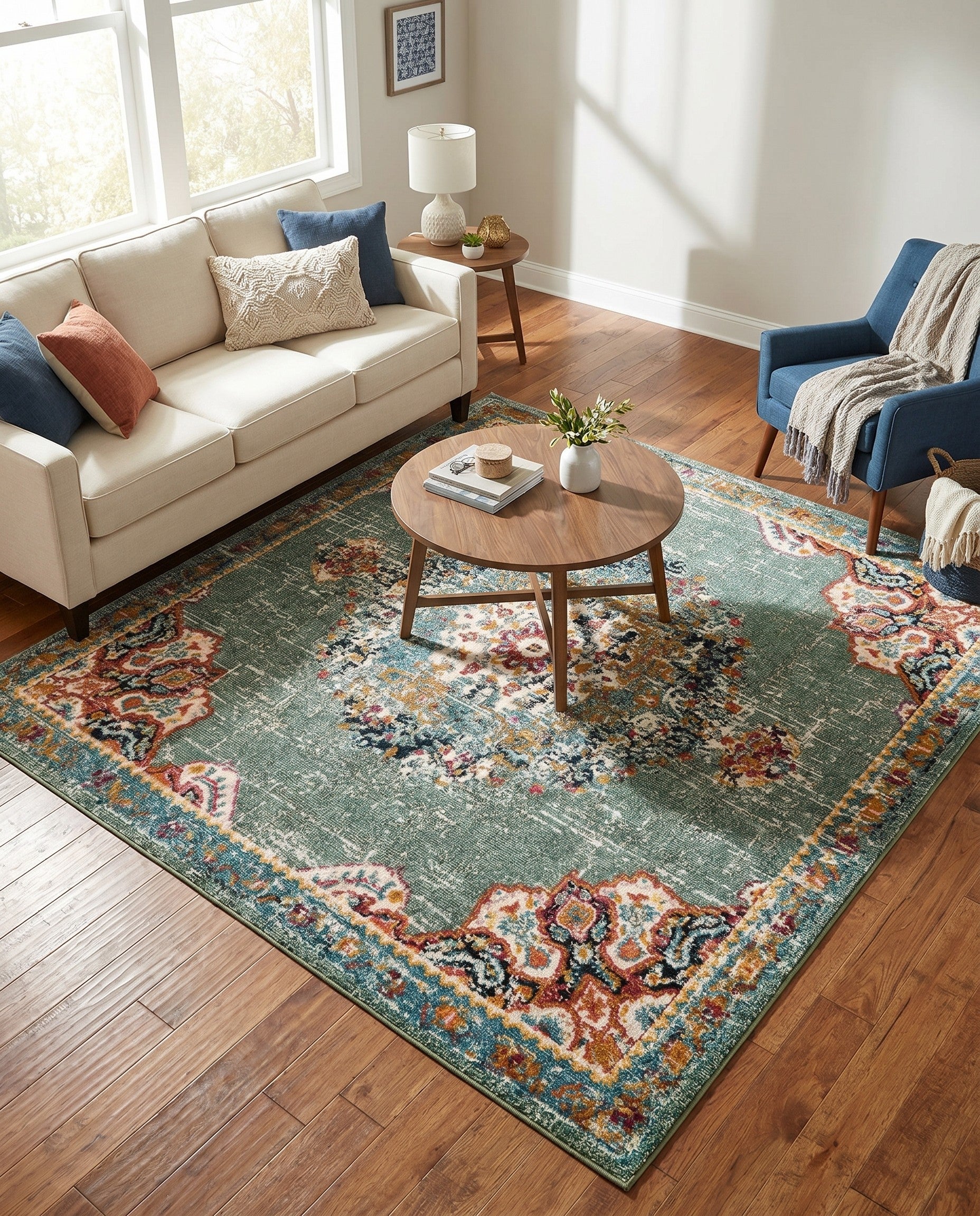 7' x 7' Carrington Square Rug