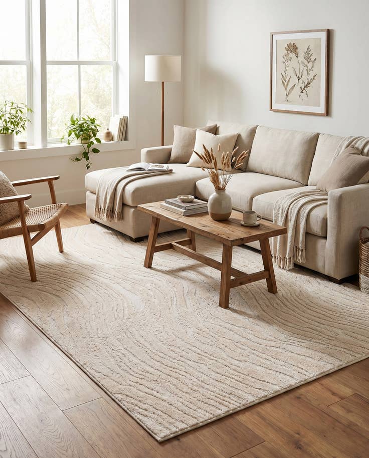 Detail image of 6' x 9' Sepia Rug