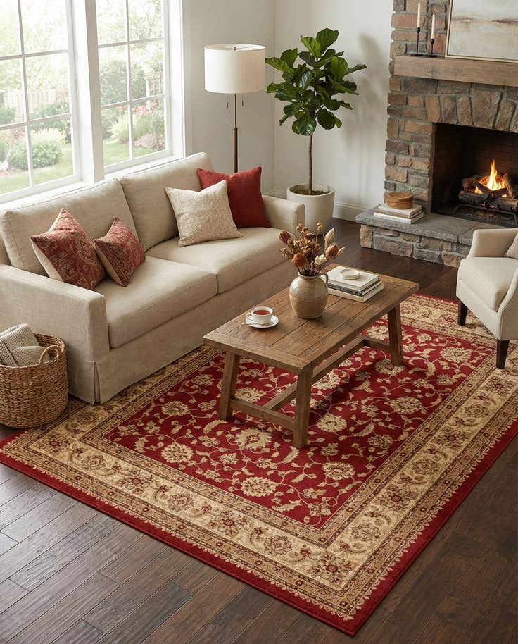 Detail image of 7' 10 x 10' Classic Agra Rug