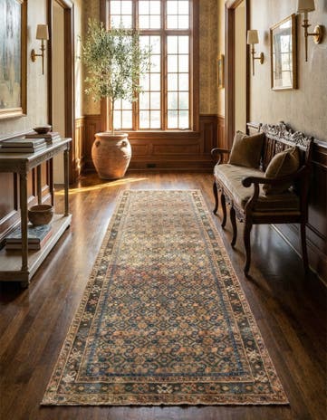 3' 6 x 10' 2 Hamedan Runner Rug